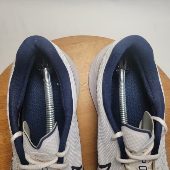 Nike Vapor Edge Turf Football Sneakers Shoes Men 12.5 White Black - Picture 8 of 14